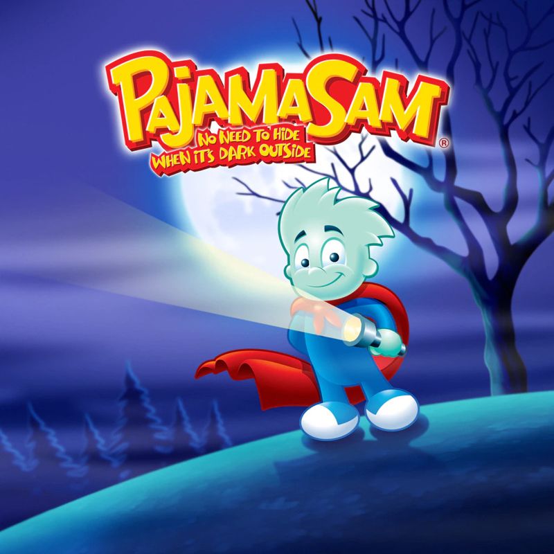 Pajama Sam No Need to Hide When It's Dark Outside cover or packaging