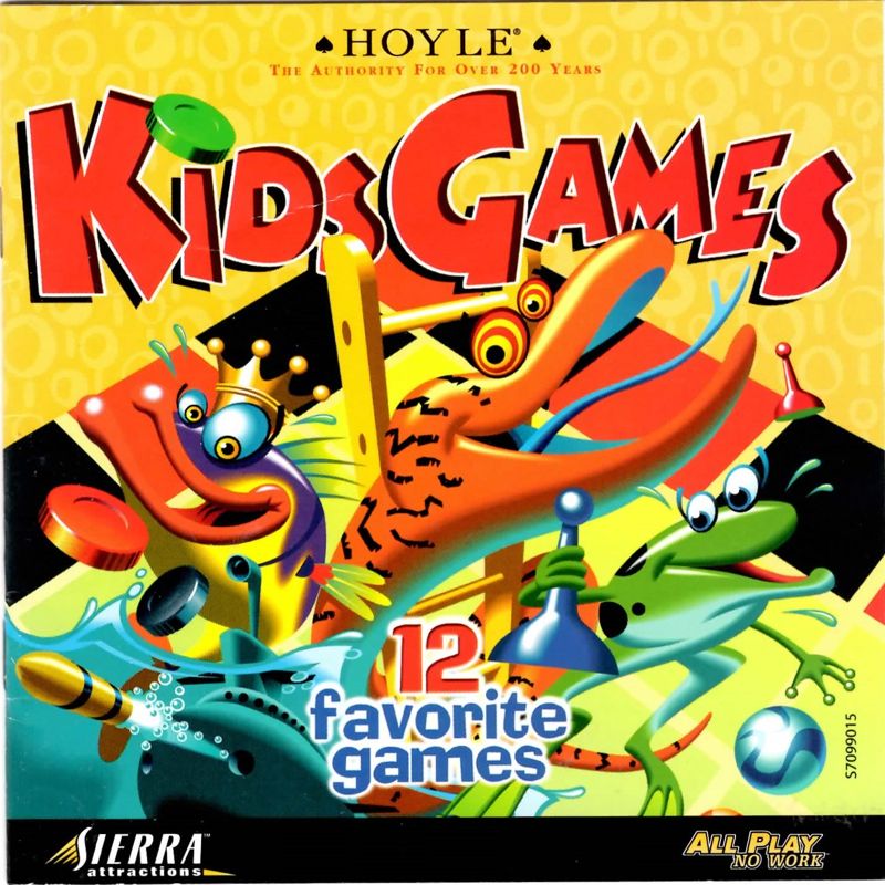 Other for Hoyle Kids Games (Macintosh and Windows): Jewel Case - Front