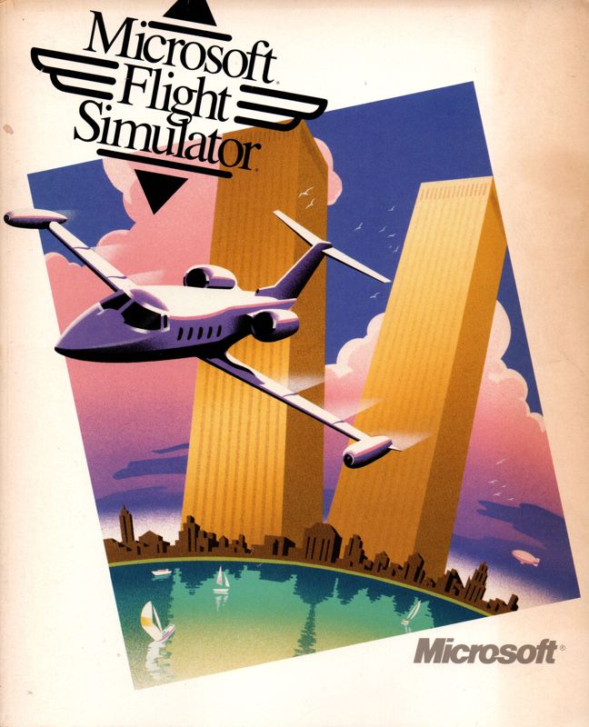 Manual for Microsoft Flight Simulator (v3.0) (DOS)