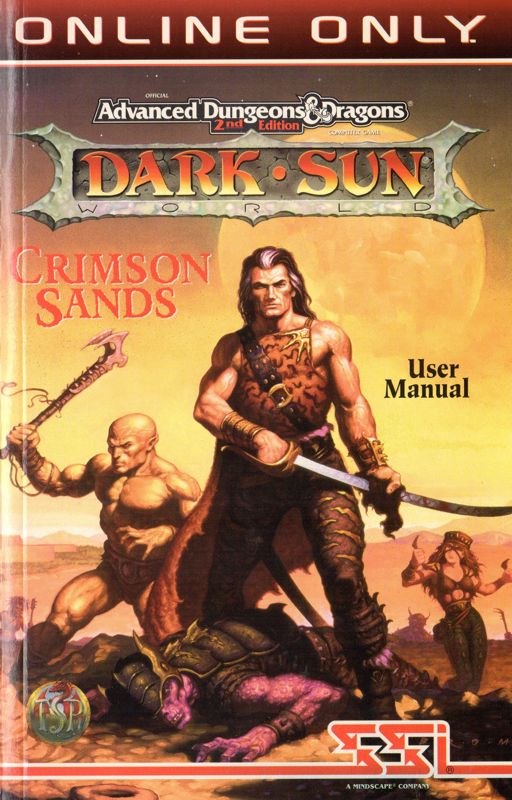Manual for AD&D Dark Sun Online: Crimson Sands (Windows)