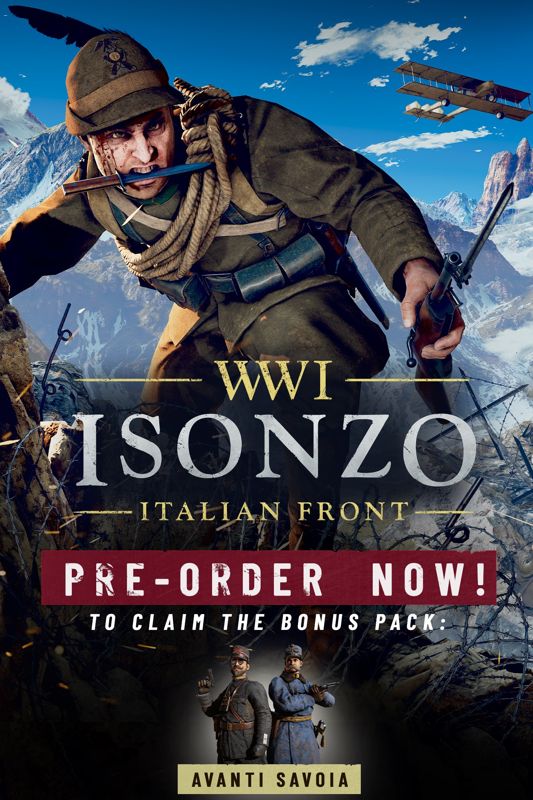 Front Cover for Isonzo (Xbox One and Xbox Series) (download release): "Pre-Order Now! To Claim the Bonus Pack" cover version