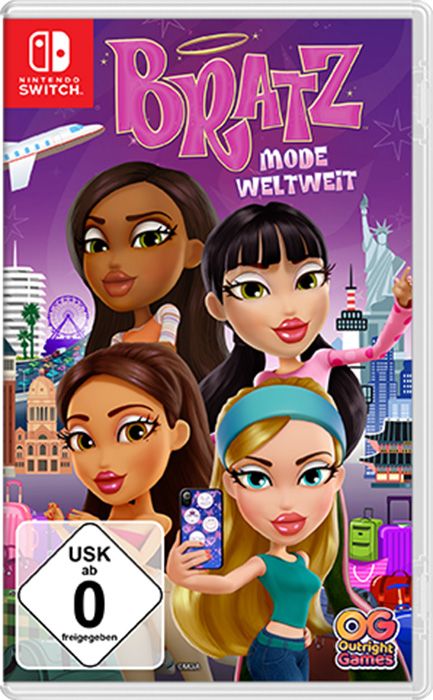 Front Cover for Bratz: Flaunt Your Fashion (Nintendo Switch) (download release)
