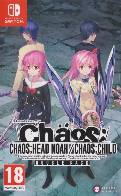 Other for Chaos;Head: Noah / Chaos;Child Double Pack (Steelbook Launch Edition) (Nintendo Switch): Keep Case - Front