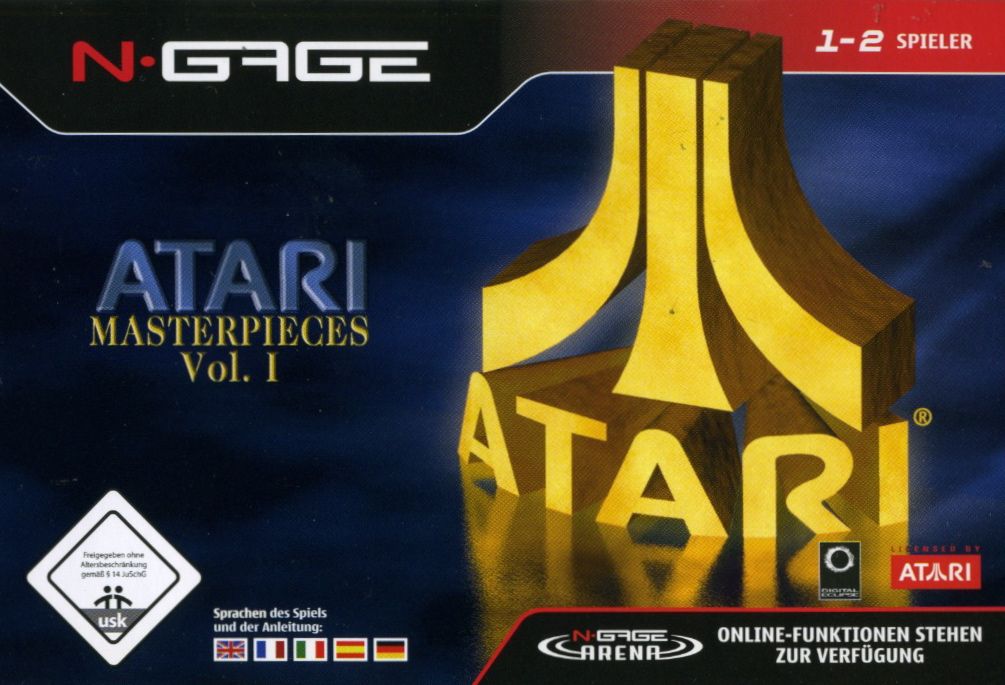 Front Cover for Atari Masterpieces Vol. I (N-Gage)