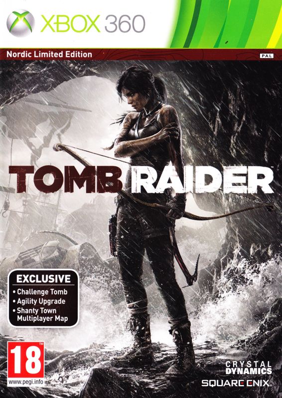 Front Cover for Tomb Raider: Nordic Edition (Xbox 360)