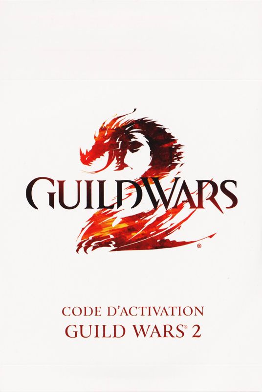 Extras for Guild Wars 2 (Windows): Activation Card - Front (also Disc 2 Holder)