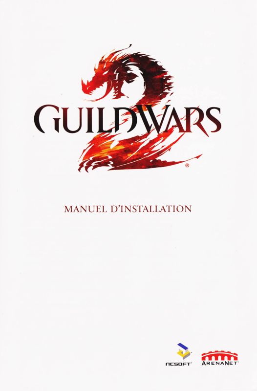 Manual for Guild Wars 2 (Windows): Front (2-folded)