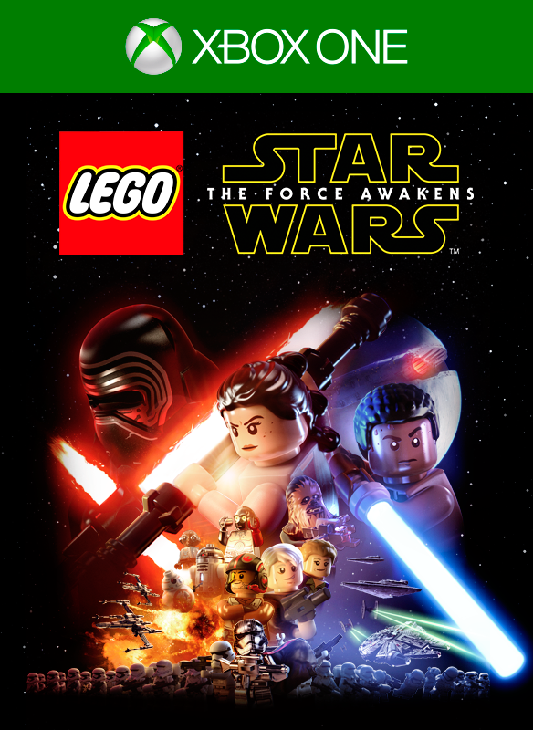 Front Cover for LEGO Star Wars: The Force Awakens (Xbox One) (download release): 1st version