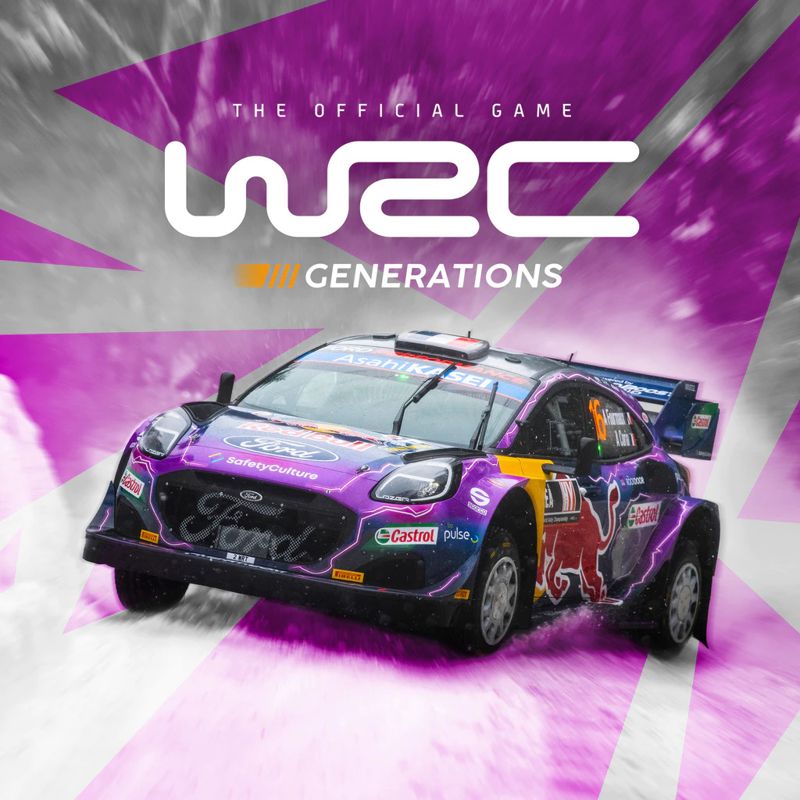 Front Cover for WRC Generations (PlayStation 4 and PlayStation 5) (download release)