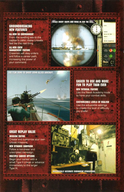 Advertisement for Brothers in Arms: Road to Hill 30 (Windows): Silent Hunter III - Back