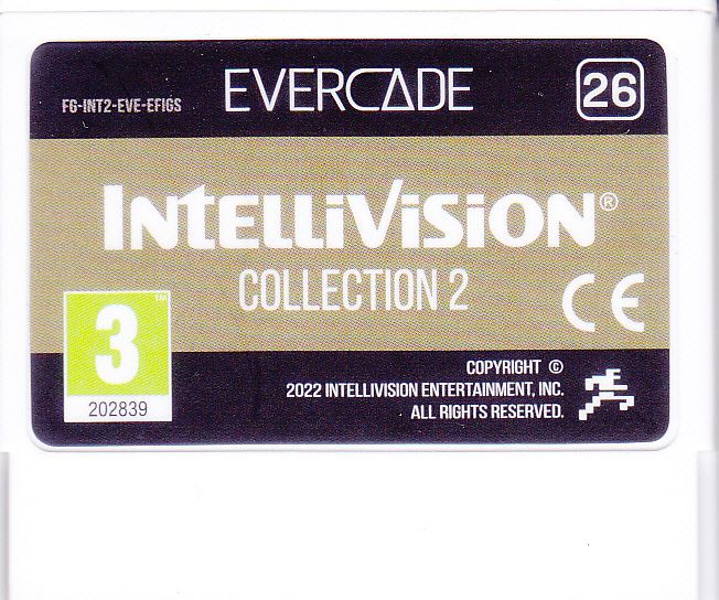 Media for Intellivision Collection 2 (Evercade): Cartridge - front