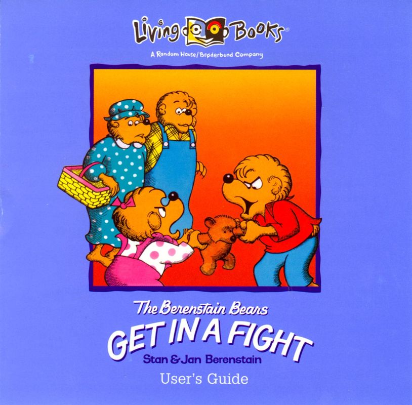 Other for The Berenstain Bears Get in a Fight (Macintosh and Windows 3.x): Jewel case - front