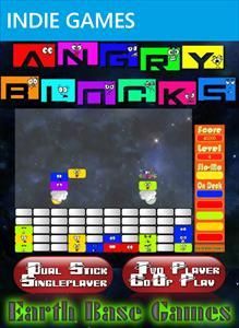 Front Cover for Angry Blocks (Xbox 360) (XNA Indie release)