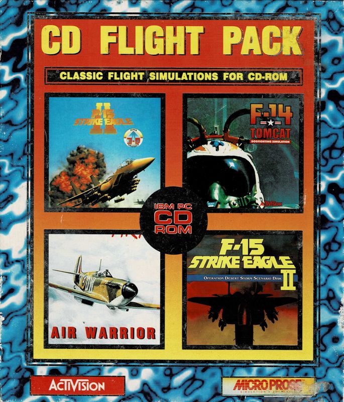 Front Cover for CD Flight Pack (DOS)