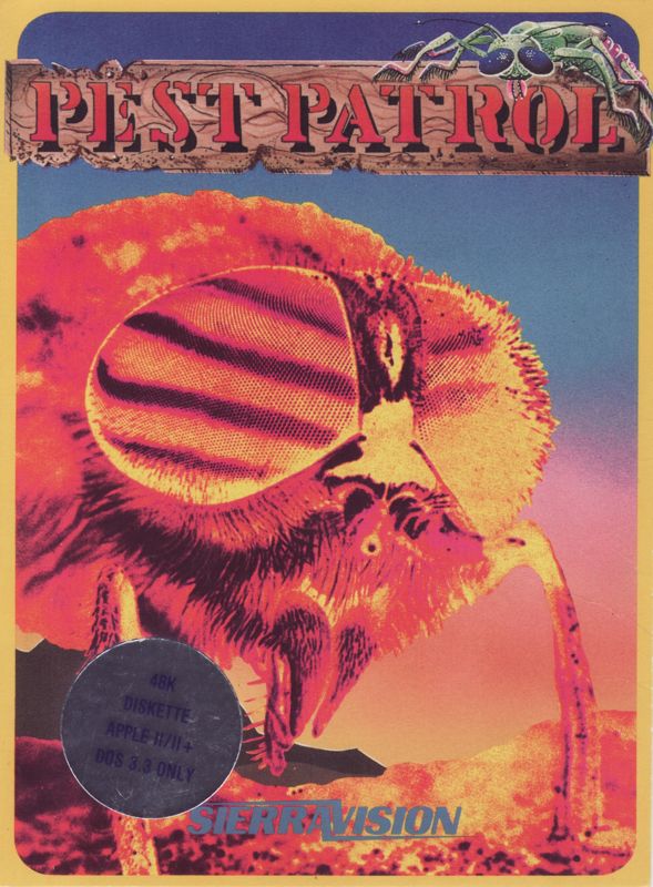 Front Cover for Pest Patrol (Apple II)