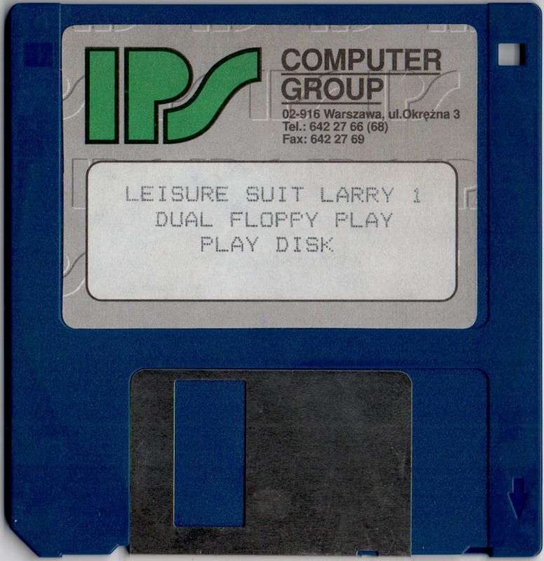 Media for Leisure Suit Larry 1: In the Land of the Lounge Lizards (DOS) (Kolekcja Klasyki Komputerowej release): Disk 4