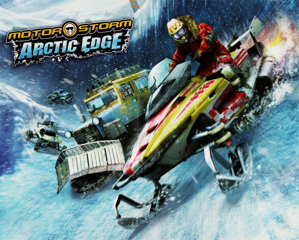 Full Cover for MotorStorm: Arctic Edge (PSP): Inside