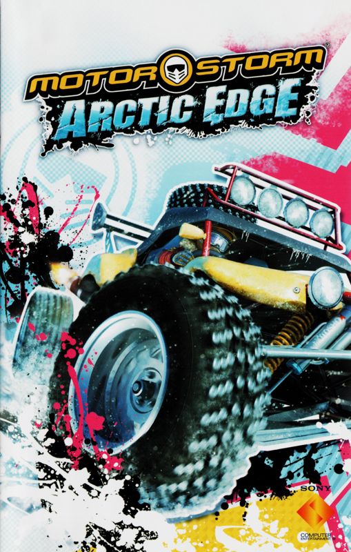 Manual for MotorStorm: Arctic Edge (PlayStation 2): Front