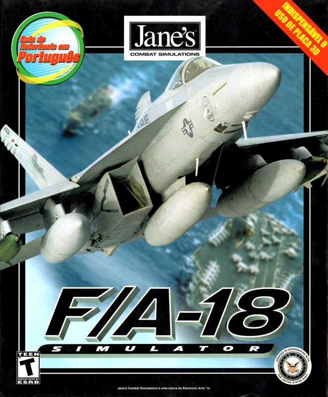 Front Cover for Jane's Combat Simulations: F/A-18 Simulator (Windows)