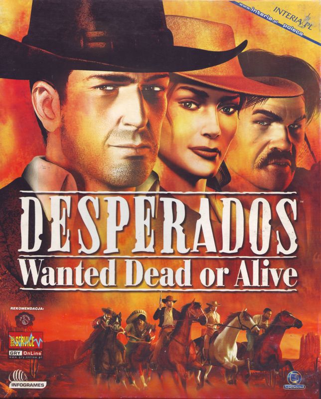 Front Cover for Desperados: Wanted Dead or Alive (Windows)