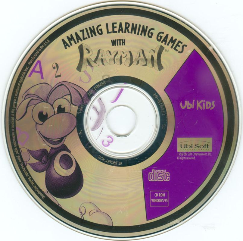 Media for Amazing Learning Games with Rayman (DOS and Windows)