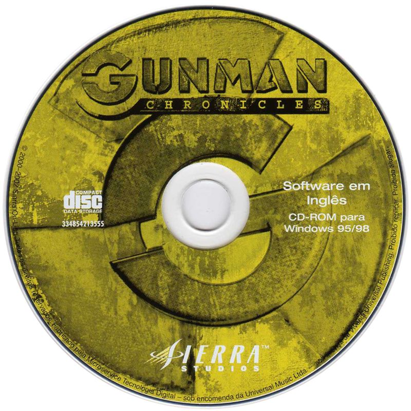 Media for Gunman Chronicles (Windows) (BestSeller Series release)
