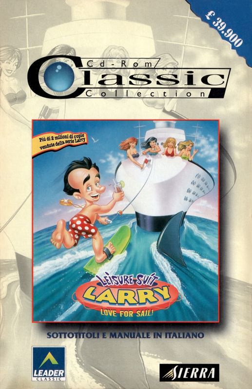 Front Cover for Leisure Suit Larry: Love for Sail! (DOS and Windows and Windows 3.x) (Classic Collection release)