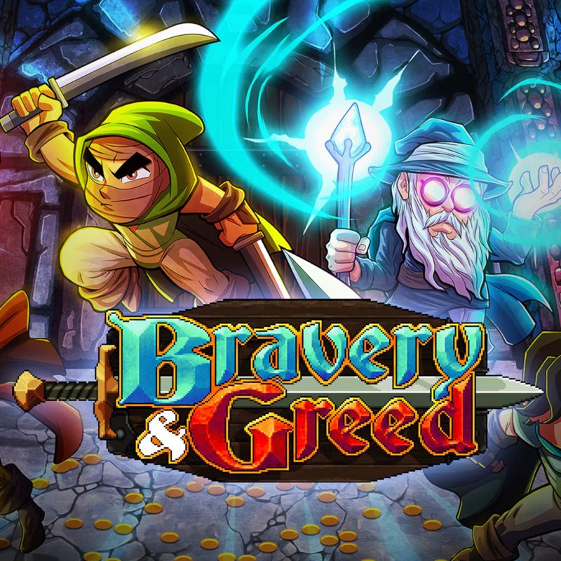 Front Cover for Bravery & Greed (PlayStation 4) (download release)