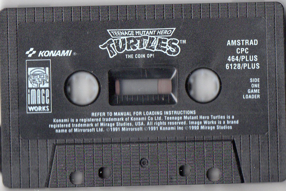 Media for Teenage Mutant Ninja Turtles (Amstrad CPC)