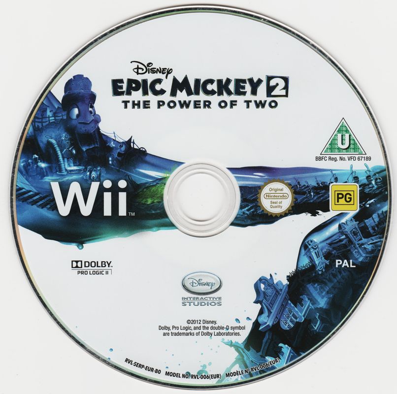 Media for Disney Epic Mickey 2: The Power of Two (Wii)