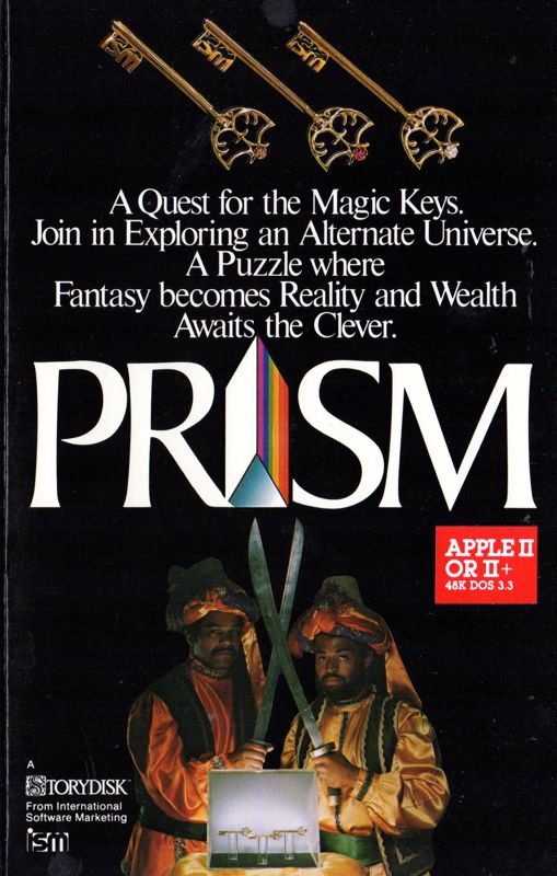 Front Cover for Prism (Apple II)