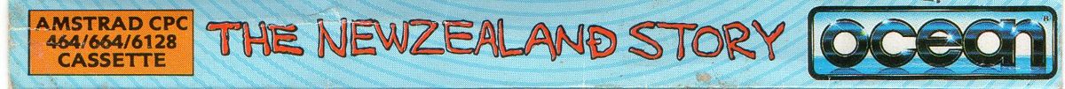 Spine/Sides for The New Zealand Story (Amstrad CPC)