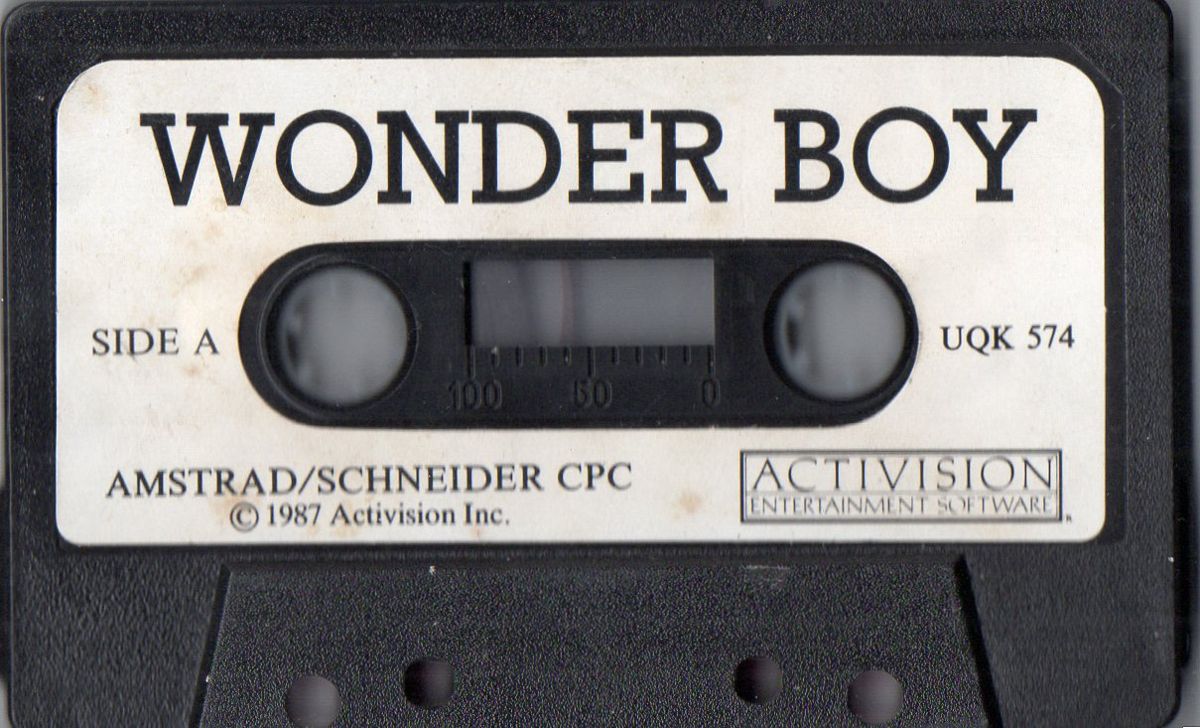 Media for Wonder Boy (Amstrad CPC)