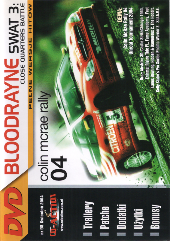 Other for BloodRayne (Windows) (CD-Action #98 (4/2004) covermount (DVD version)): Keep Case - Front