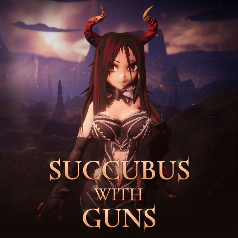 Front Cover for Succubus with Guns (Nintendo Switch) (download release)