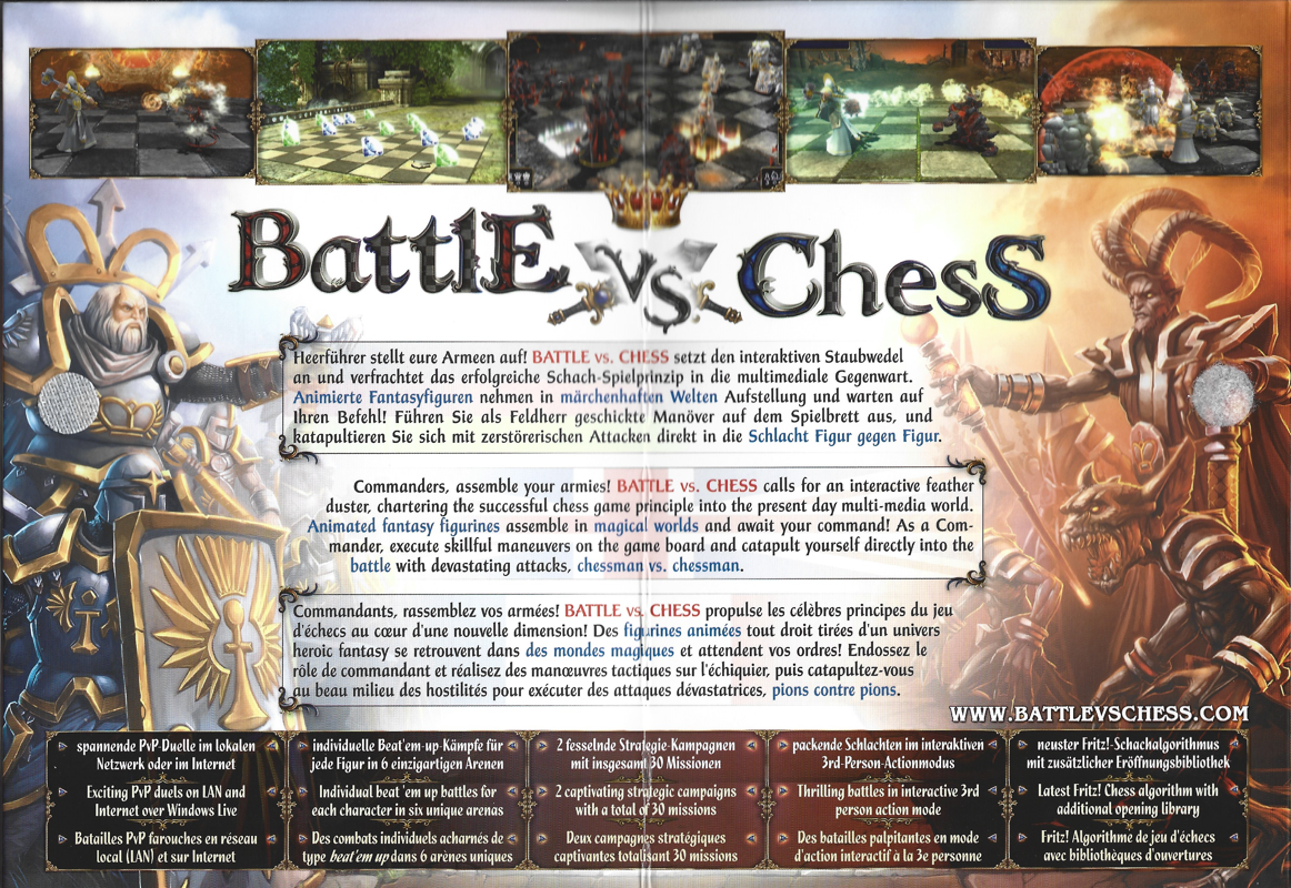 Inside Cover for Check vs. Mate (Macintosh and Windows): Full