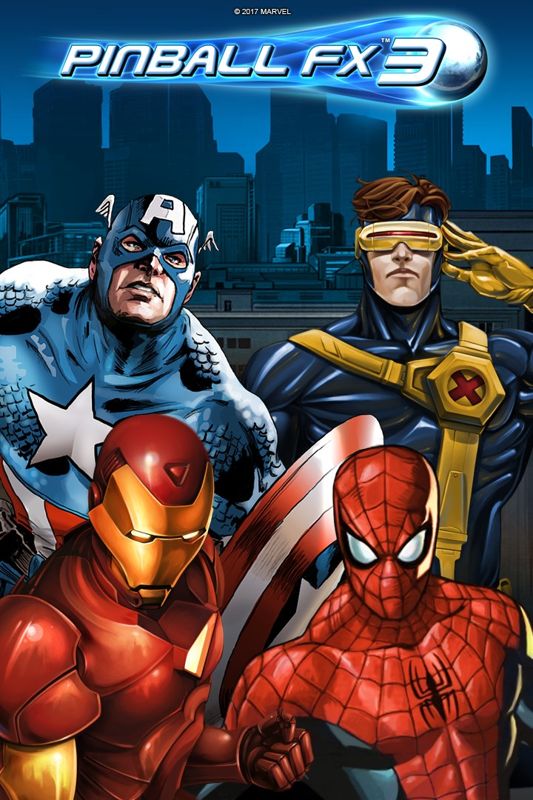 Front Cover for Pinball FX3: Marvel Pinball - Season 1 Bundle (Windows Apps and Xbox One) (download release)