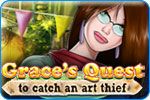 Front Cover for Grace's Quest: To Catch An Art Thief (Windows) (iWin release)