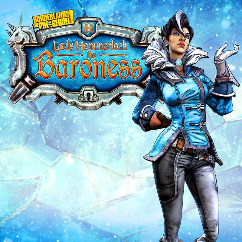 Front Cover for Borderlands: The Pre-Sequel! - Lady Hammerlock the Baroness Pack (PlayStation 3) (PSN release)