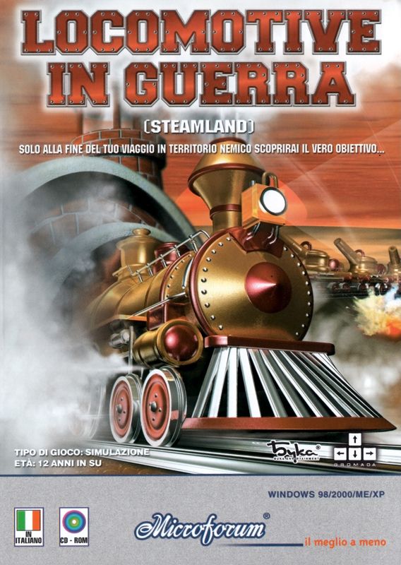 Front Cover for Steamland (Windows)