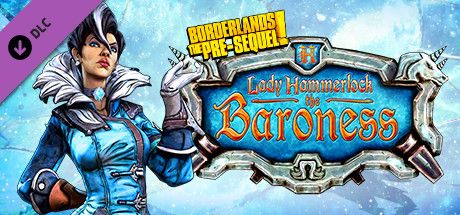 Front Cover for Borderlands: The Pre-Sequel! - Lady Hammerlock the Baroness Pack (Linux and Macintosh and Windows) (Steam release)