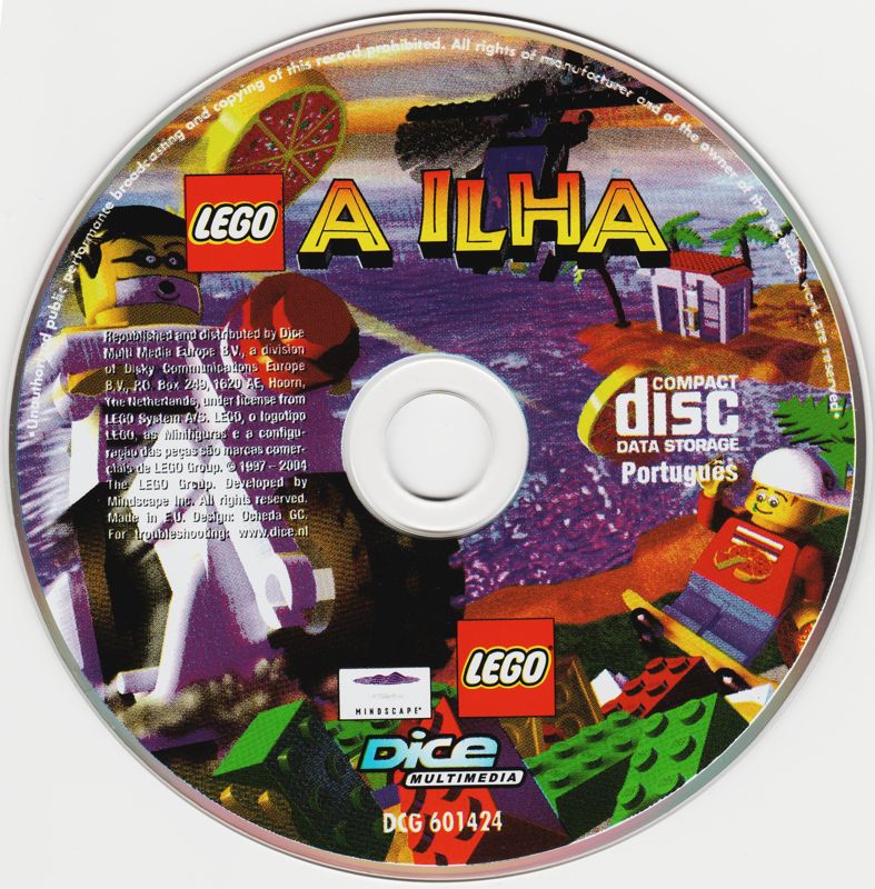 Media for LEGO Island (Windows) (Dice Multimedia release)