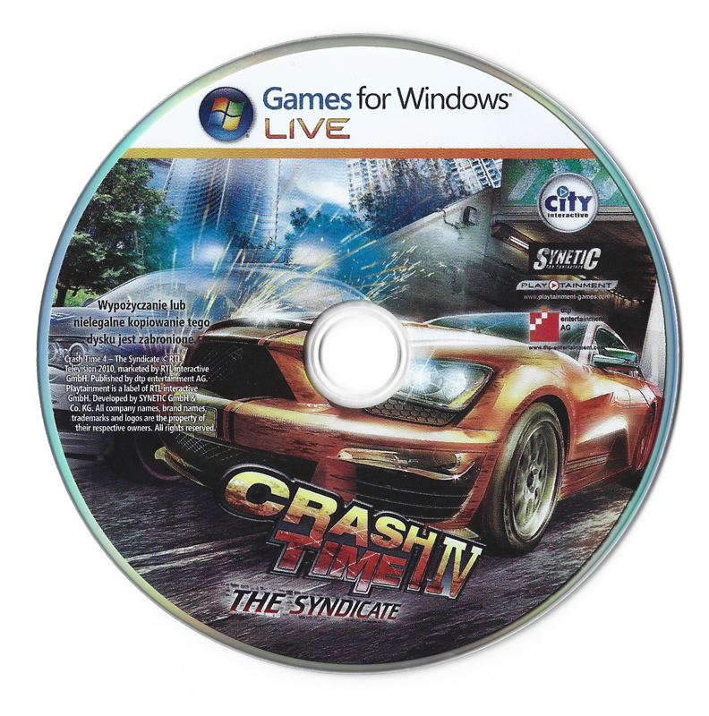 Media for Crash Time 4: The Syndicate (Windows)