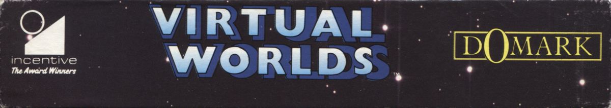 Spine/Sides for Virtual Worlds: The 3D Game Collection (Atari ST): Front - Top