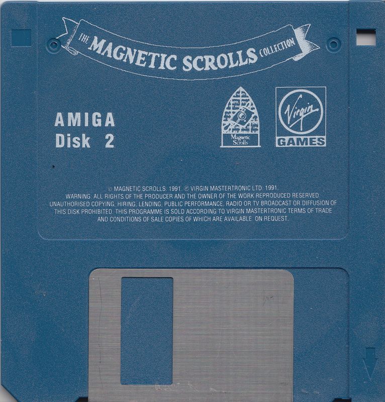 Media for The Magnetic Scrolls Collection (Amiga): Disk 2