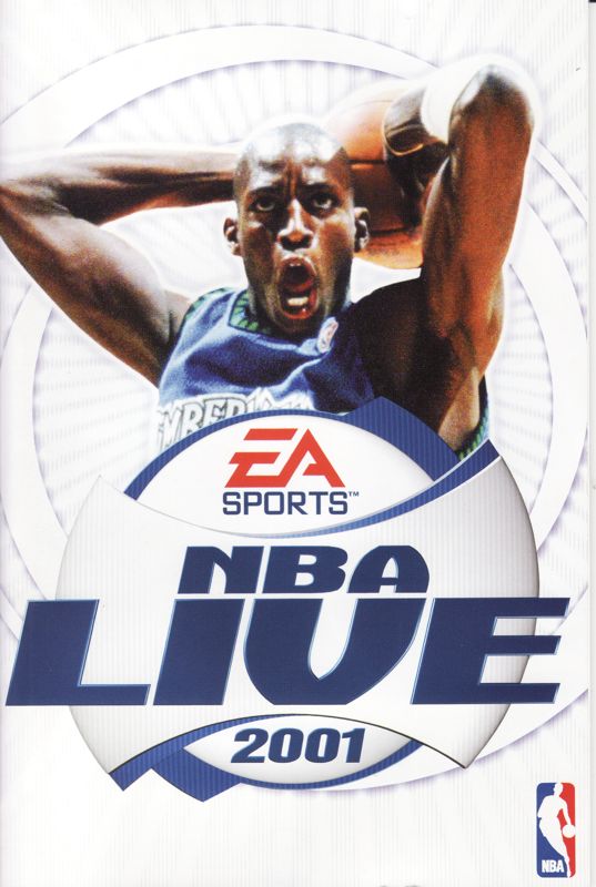 Manual for NBA Live 2001 (Windows): Front