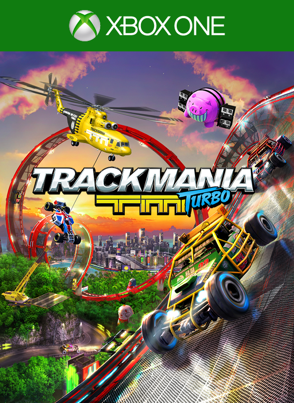 Front Cover for Trackmania: Turbo (Xbox One) (Download release): 1st version