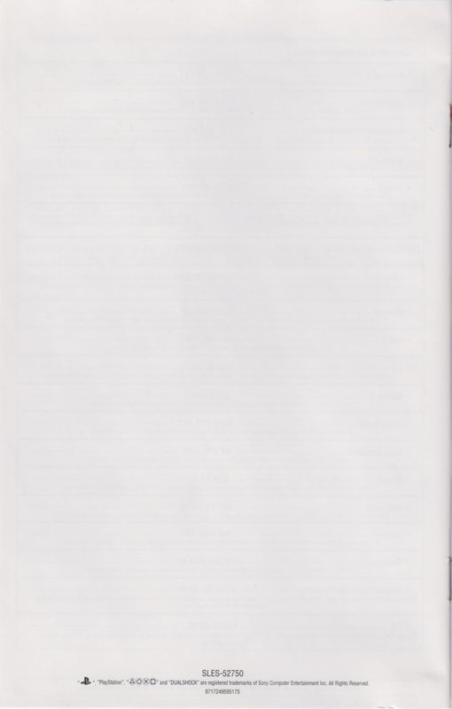 Manual for Monster Trux Arenas: Special Edition (PlayStation 2): Back