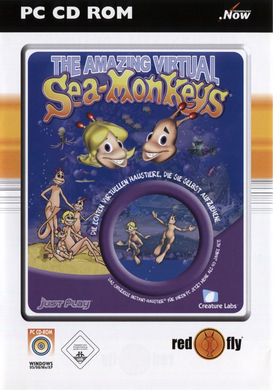 Front Cover for The Amazing Virtual Sea-Monkeys (Windows) (Red Fly release)