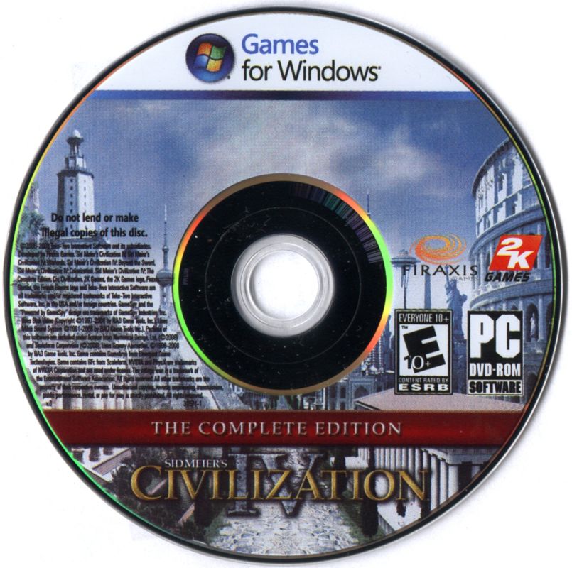 Media for Sid Meier's Civilization IV: The Complete Edition (Windows)